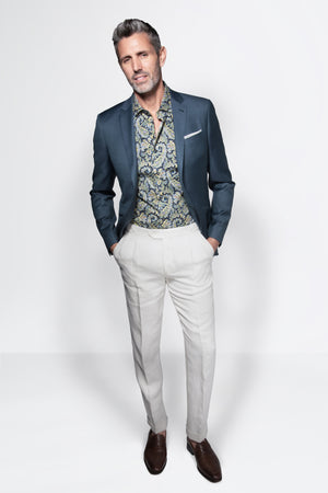 Italian 130's Flat Weave Blazer