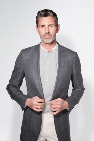 Wool / Silk / Linen Blazer