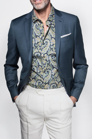 Italian 130's Flat Weave Blazer