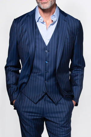 Shadow Pinstripe Suit