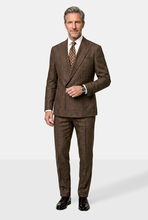 Solbiati Linen Suit - Brown