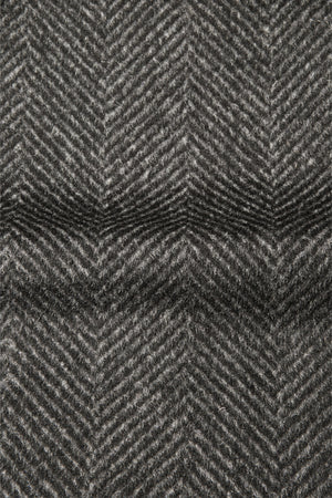 Herringbone Flannel Overcoat
