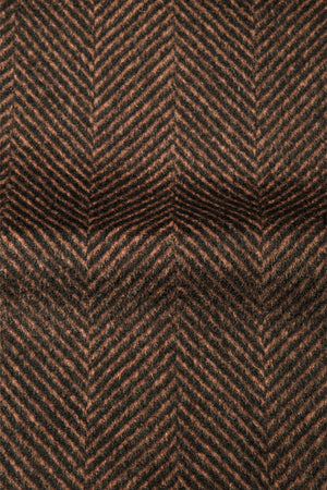 Herringbone Flannel Overcoat
