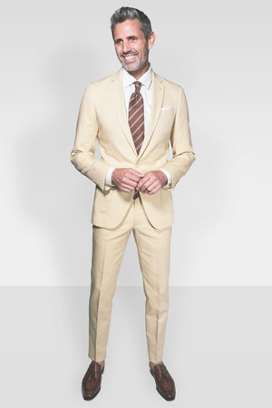 Natural Stretch English Cotton Suit