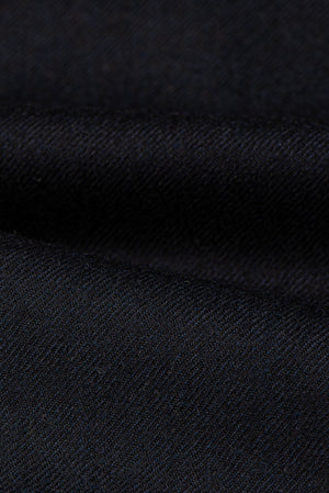 English Navy Flannel Blazer