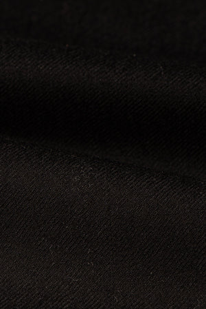 English Black Flannel Suit