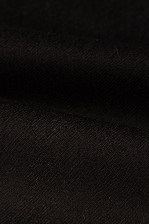 English Black Flannel Suit