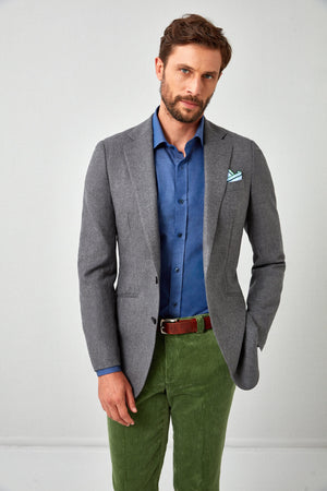 English Gray Flannel Blazer