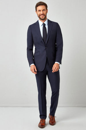 Solid Plain Weave Suit