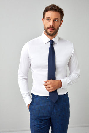 Bold Check 130s Suit