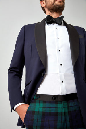 Solid Plain Weave 130s Dinner Jacket