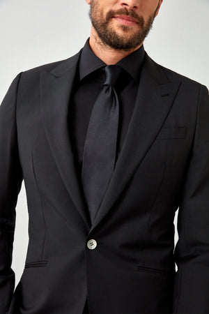 English Solid Mohair Suit