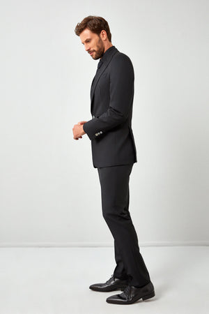 English Solid Mohair Suit