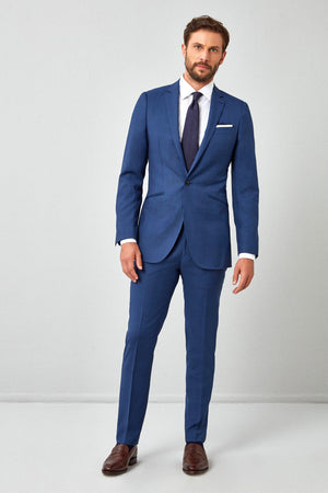 Italian Subtle Plaid Suit