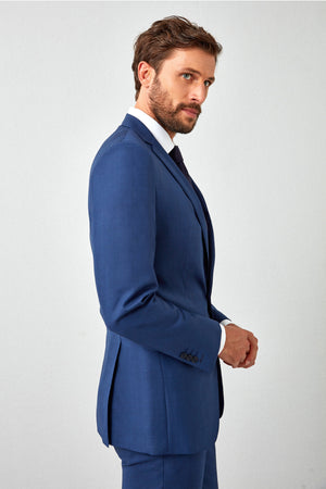 Italian Subtle Plaid Suit