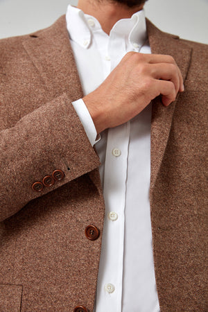 Donegal Italian Wool & Silk Jacket