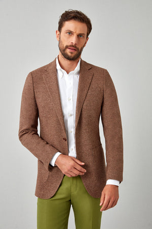 Donegal Italian Wool & Silk Jacket
