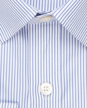 Delphi 120 Poplin Pencil Stripe