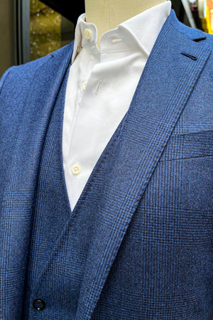 English Worsted Flannel Glen Plaid