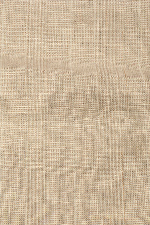 Checked Linen Tuxedo