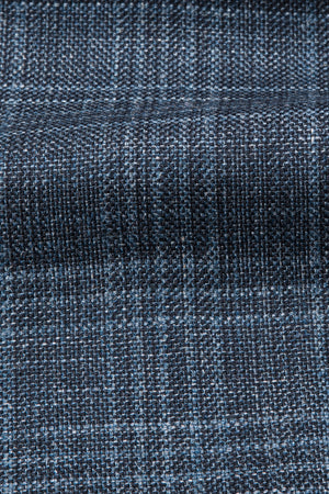 Plaid Linen Blazer