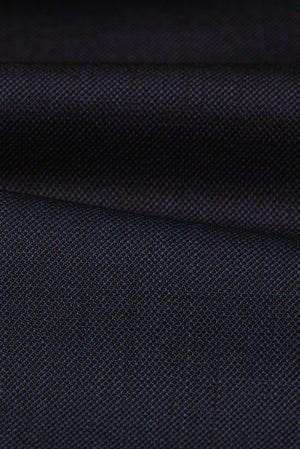 English Dugdale & Bros. Textured Weave Merino Wool Suit