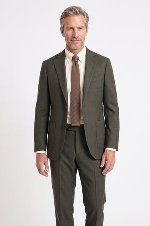 Dugdale Peerless Glen Check — Light Brown