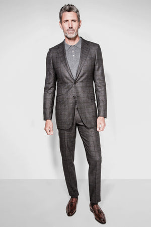 Loro Piana Windowpane Flannel