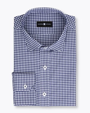 Denver Easy Care Gingham [Navy]