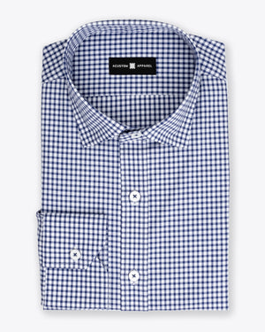 Denver Easy Care Gingham [Blue]