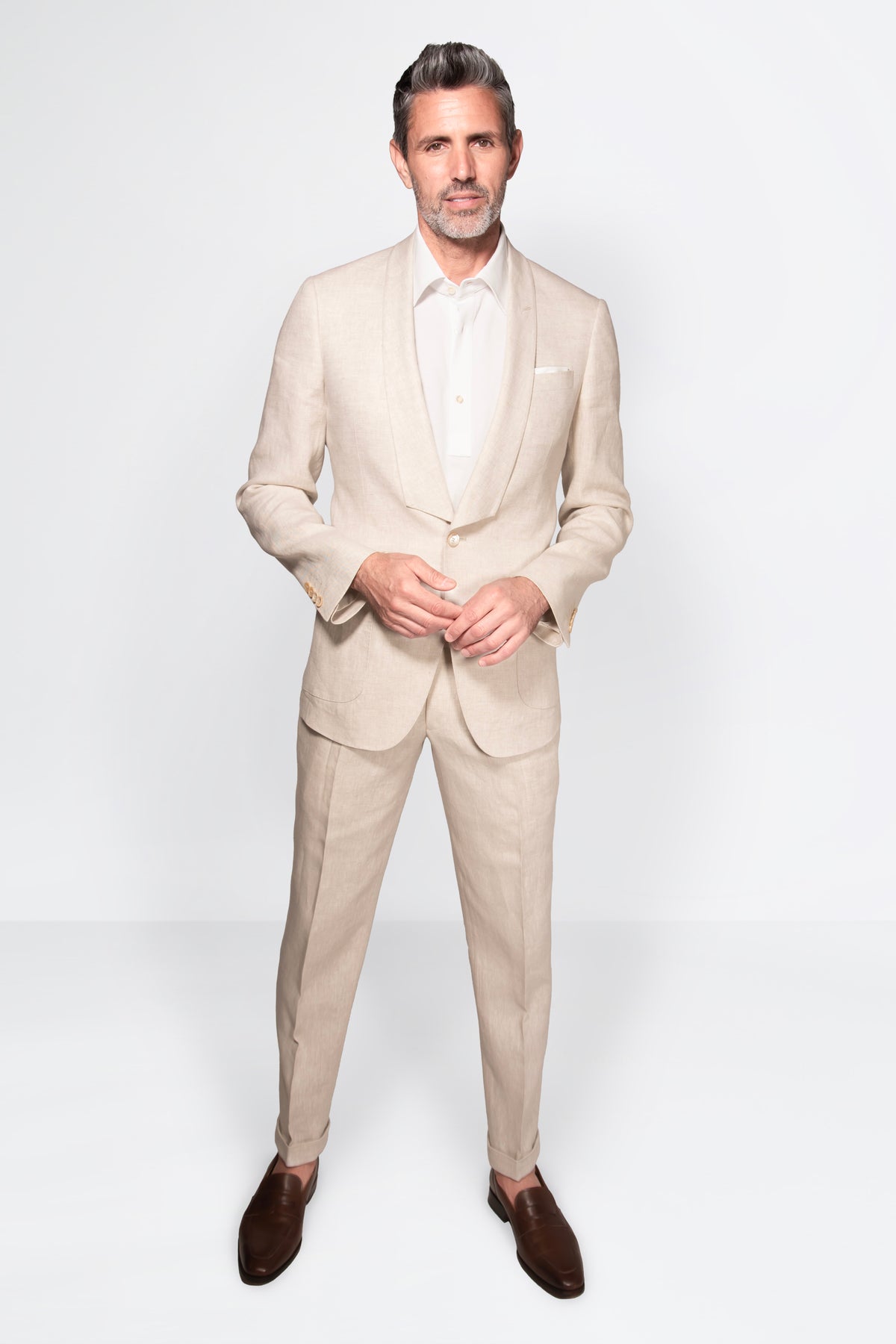 Solbiati Linen Suit - Light Tan