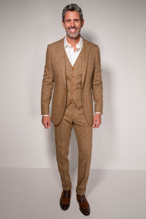 Irish Speckled Donegal 3pc Suit