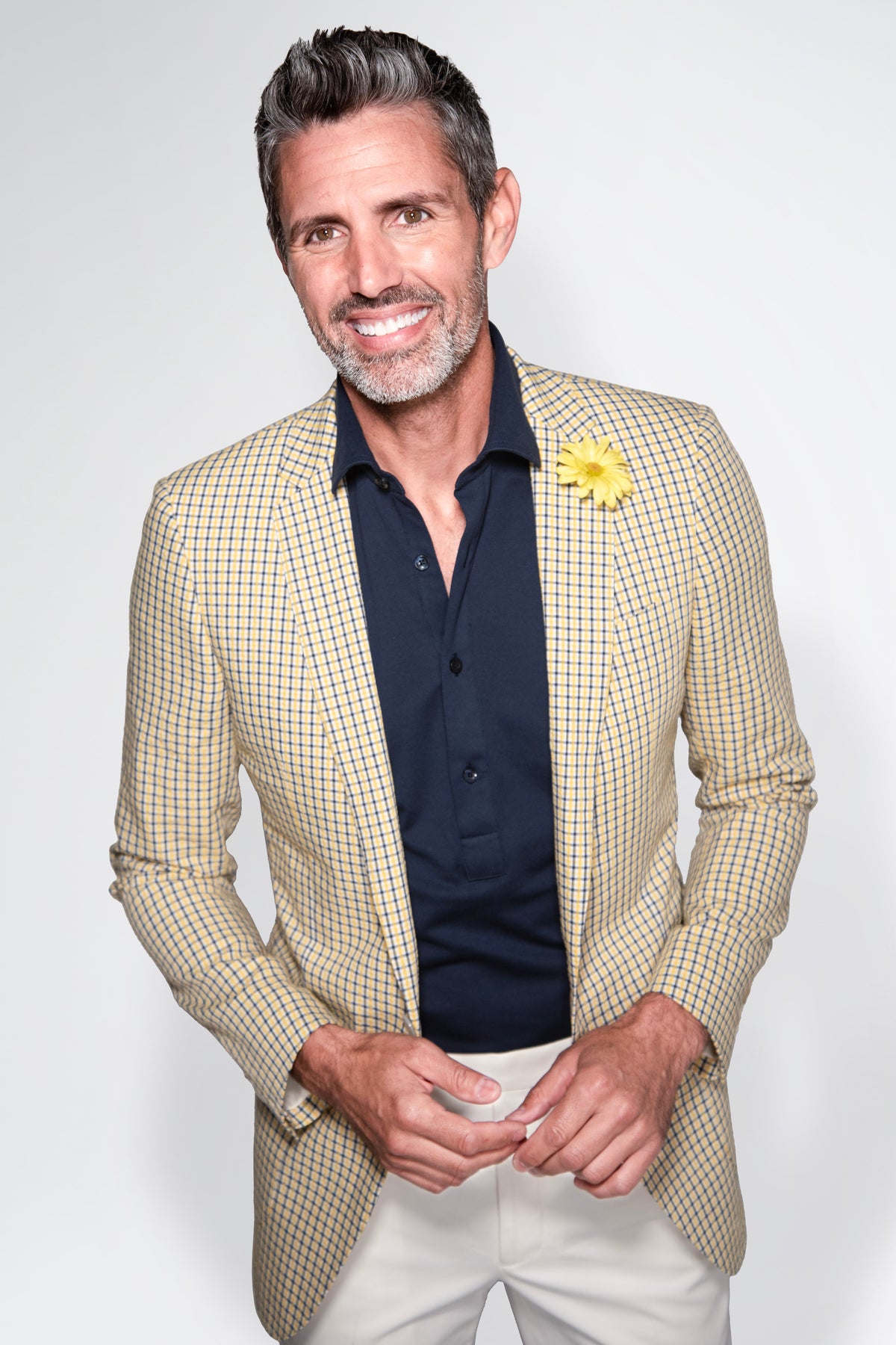 Check English Seersucker Blazer