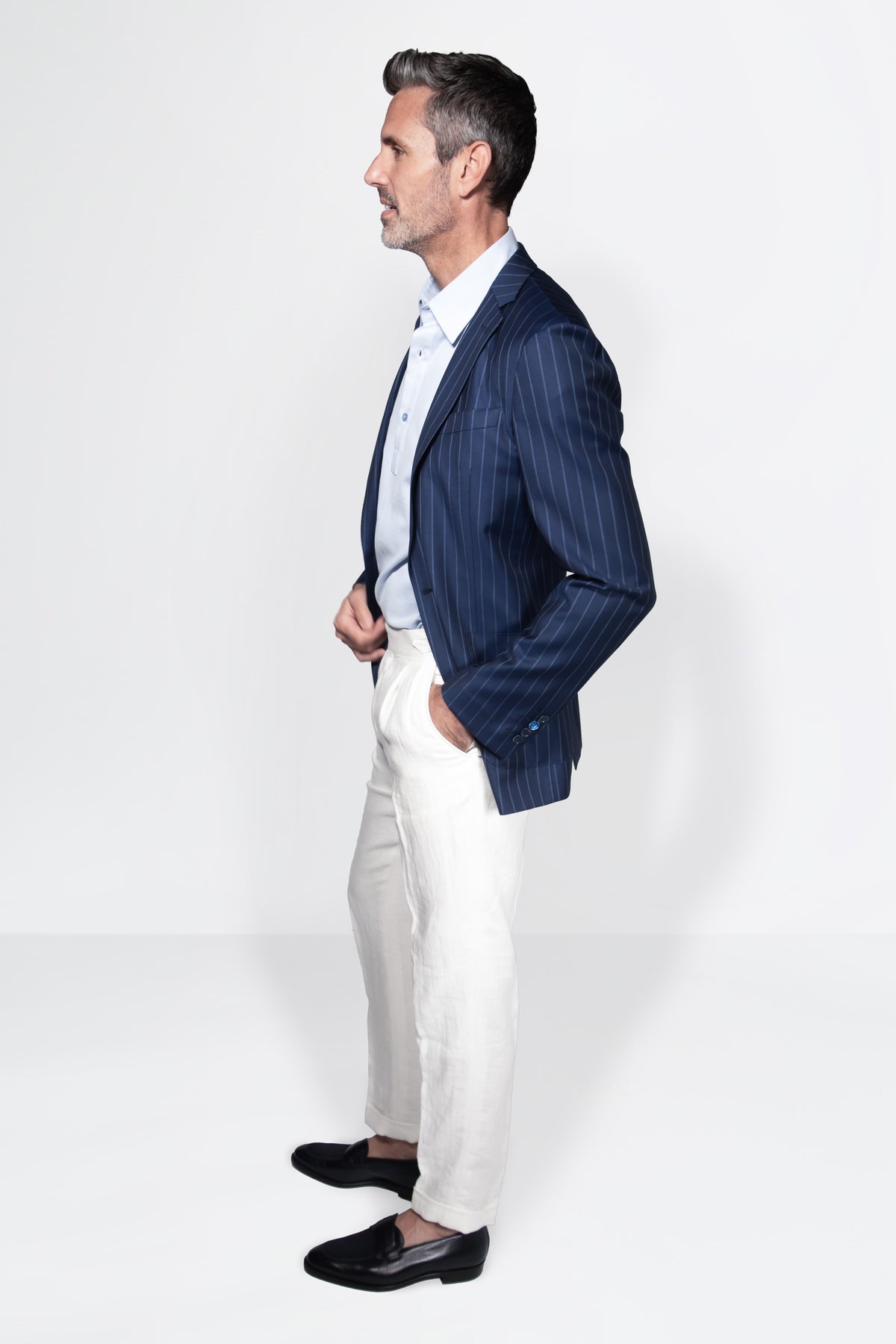 Shadow Pinstripe Suit