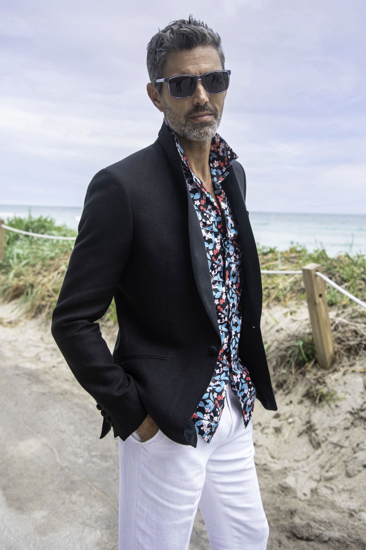 Cherry Orchard Camp Collar Short Sleeve Shirt