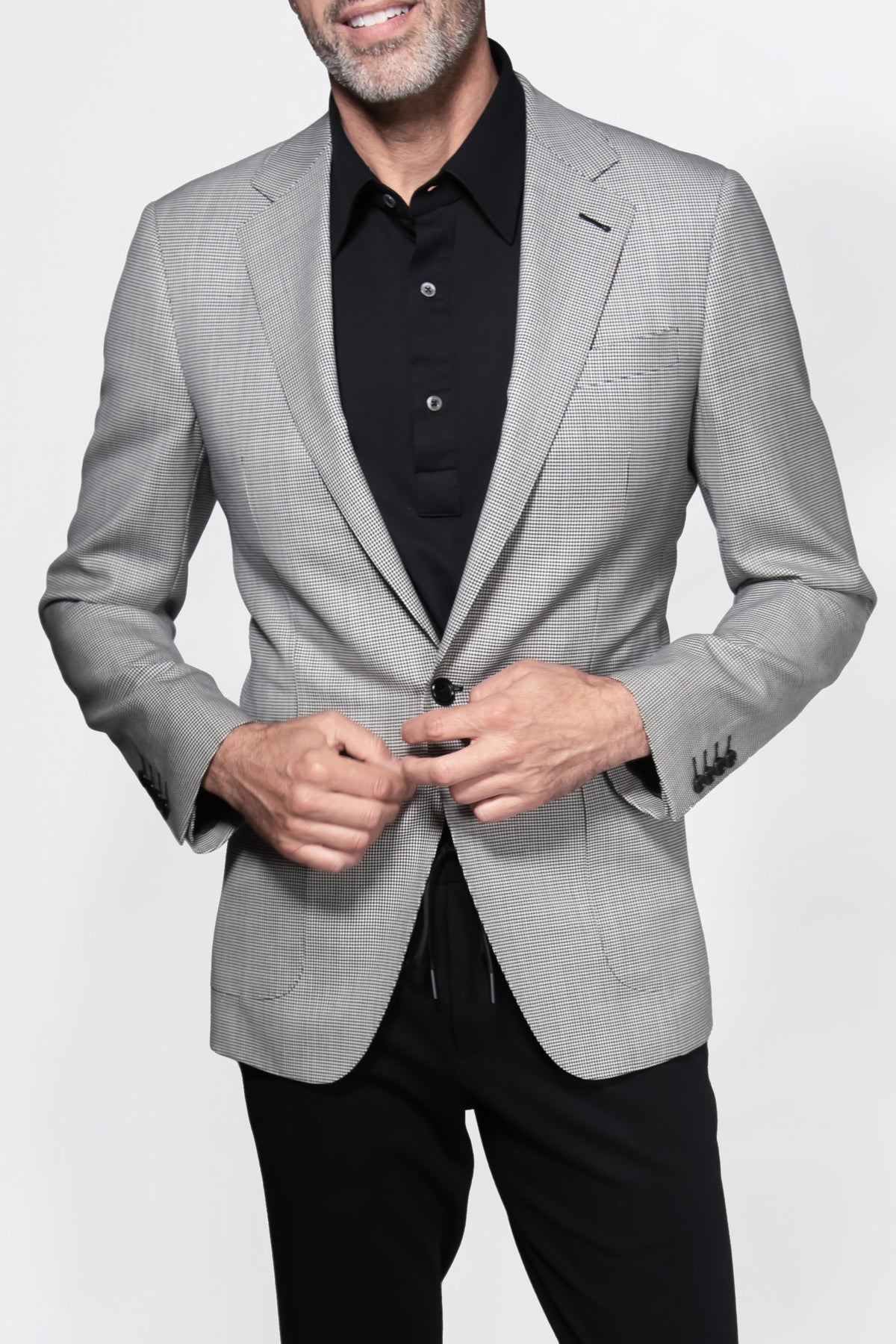 English Micro Houndstooth