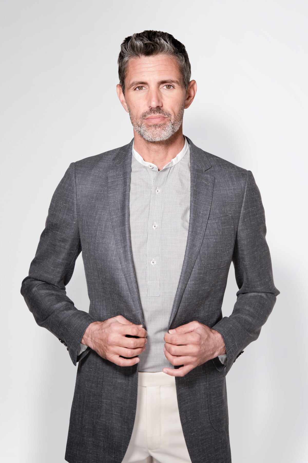 Wool / Silk / Linen Blazer