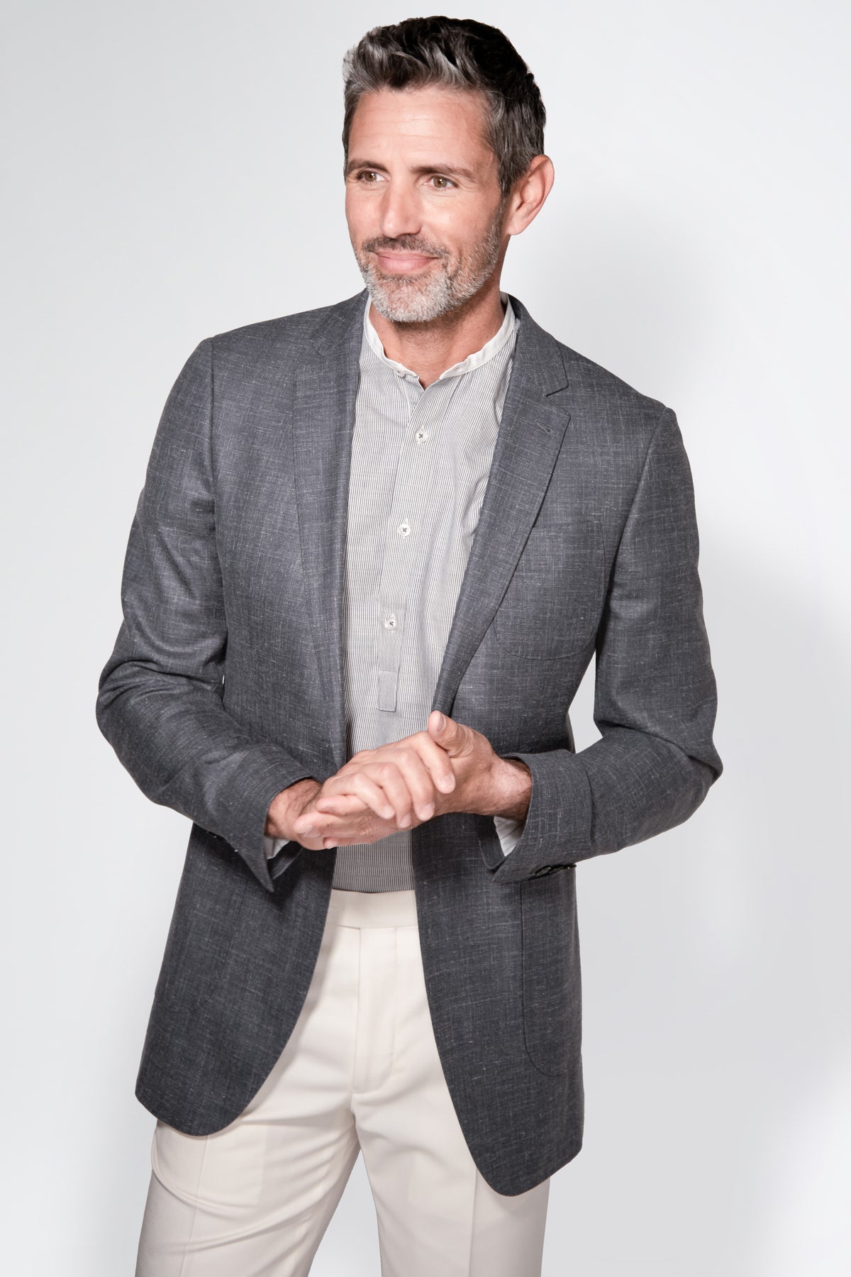 Wool / Silk / Linen Blazer