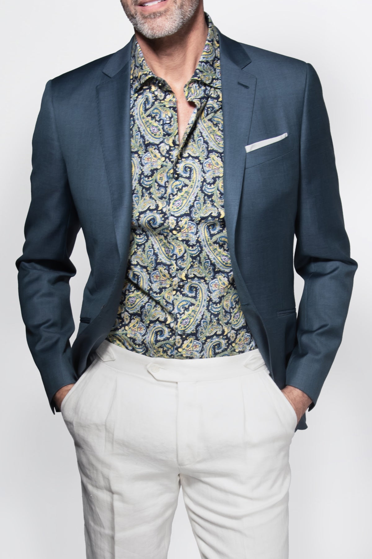 Italian 130's Flat Weave Blazer