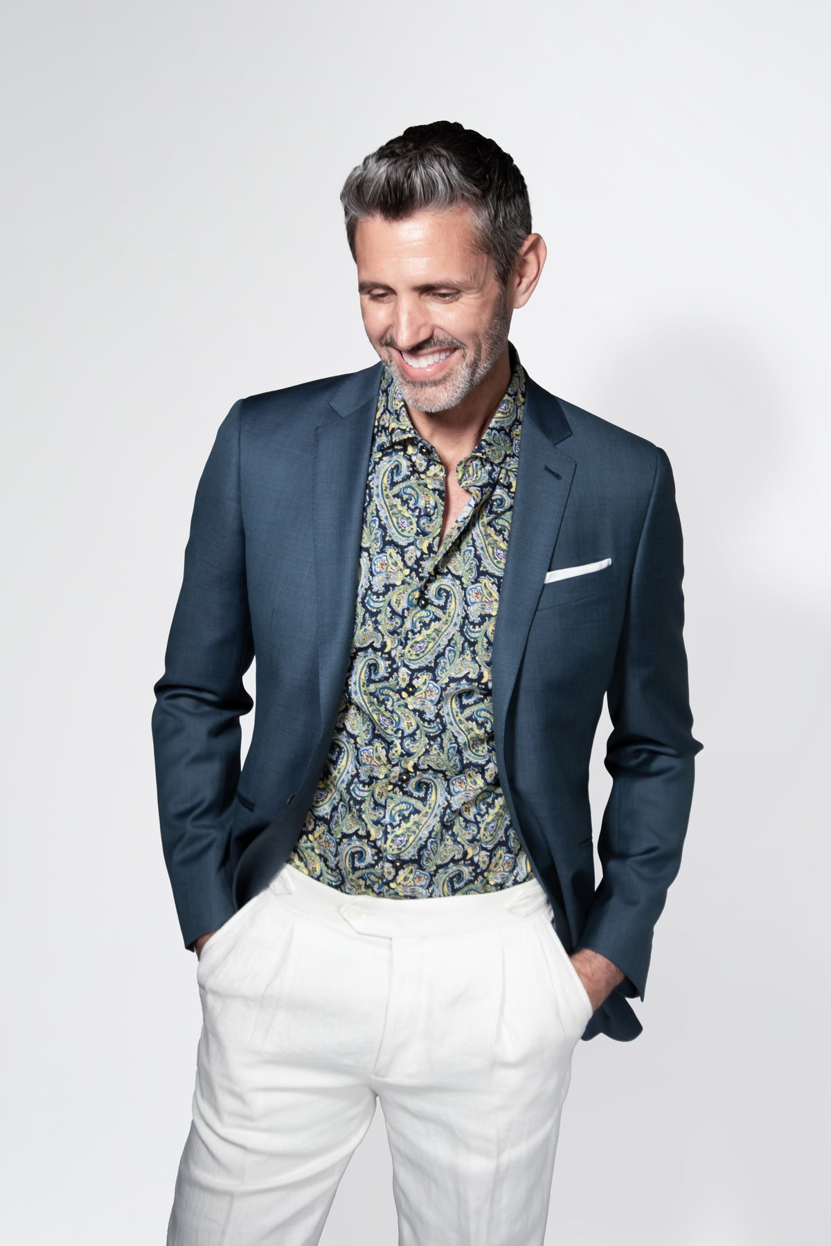 Italian 130's Flat Weave Blazer