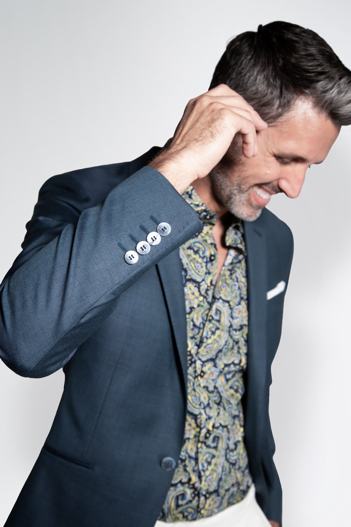 Italian 130's Flat Weave Blazer