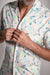 Pastel Water Garden Camp Collar Short Sleeve Shirt