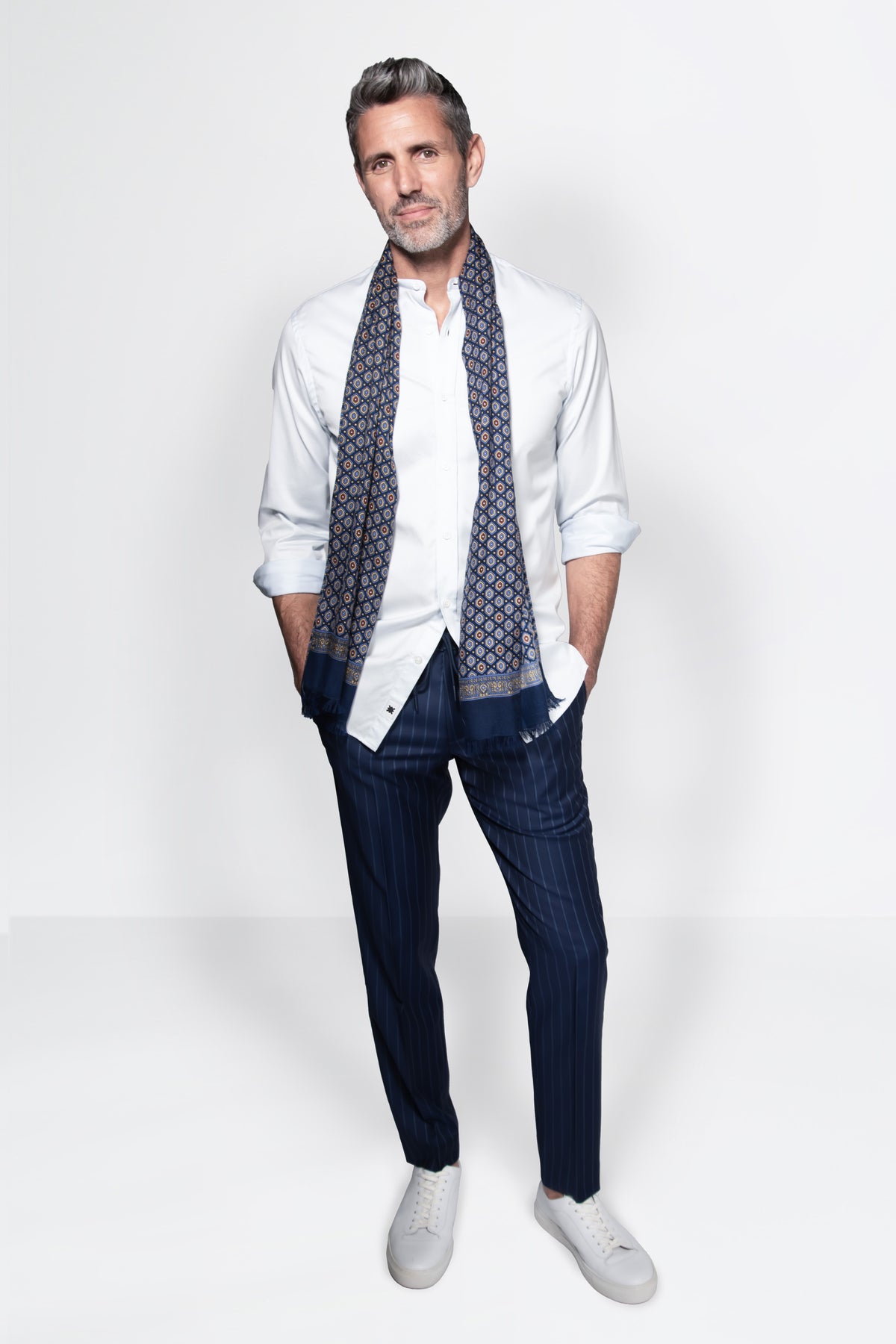 Shadow Pinstripe Suit