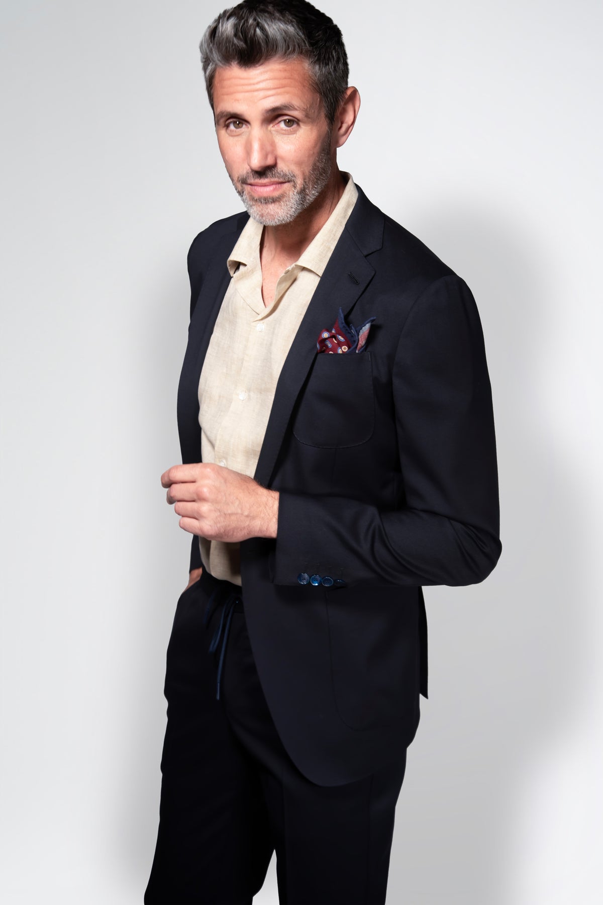 Unstructured Stretch Flatweave