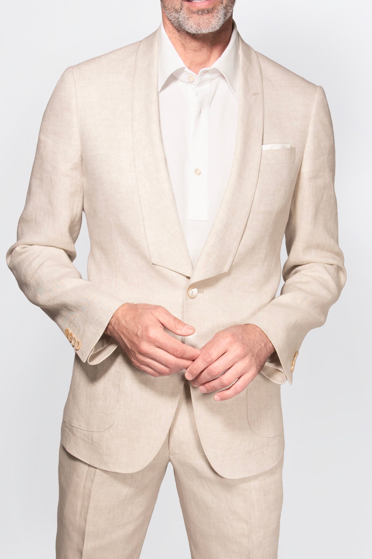 Solbiati Linen Suit - Light Tan
