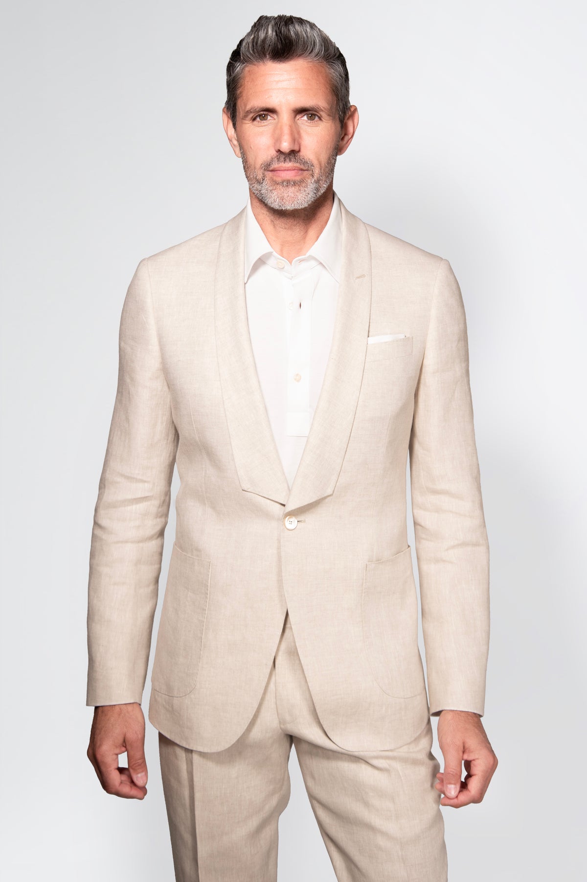 Solbiati Linen Suit - Light Tan