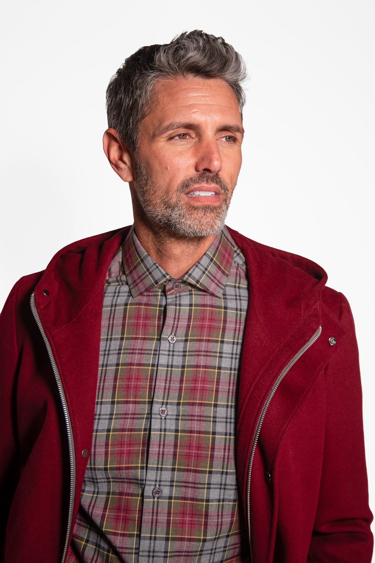 Zip-Up Parka with Hood