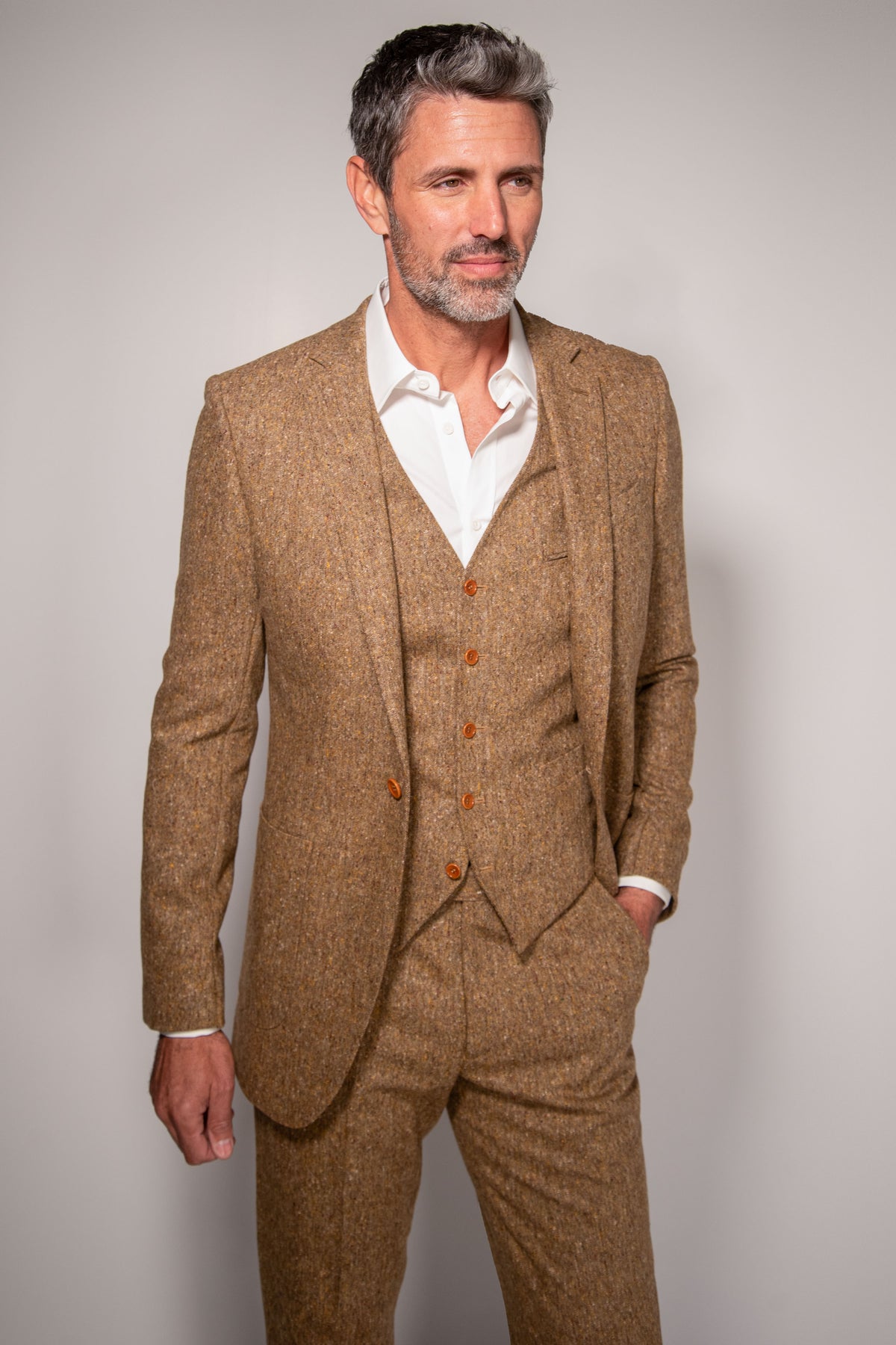 Lambswool Tweed Donegal