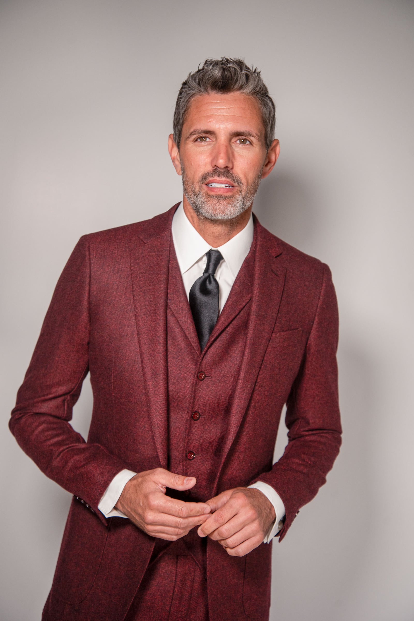 English Herringbone Tweed