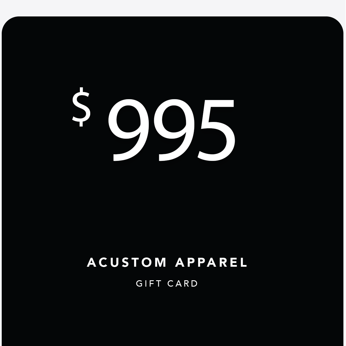 Get 1 "Essentials" Suit